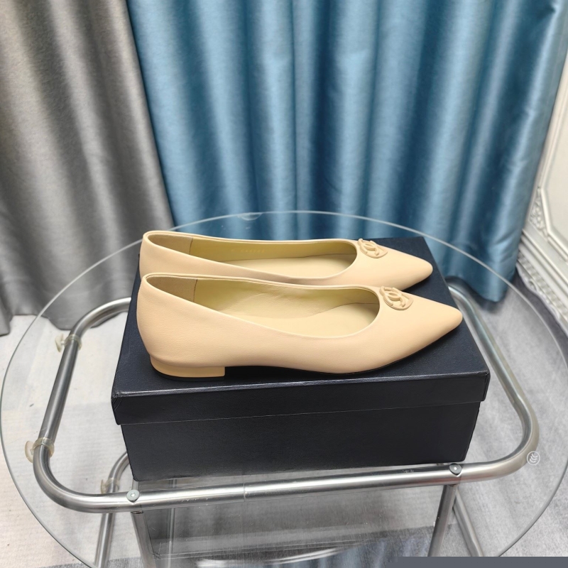 Ch*el flat shoes